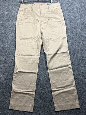 Bonobos Pants Mens 32 Wednesday Chino Straight Leg Tan Cotton Flat Front Pockets